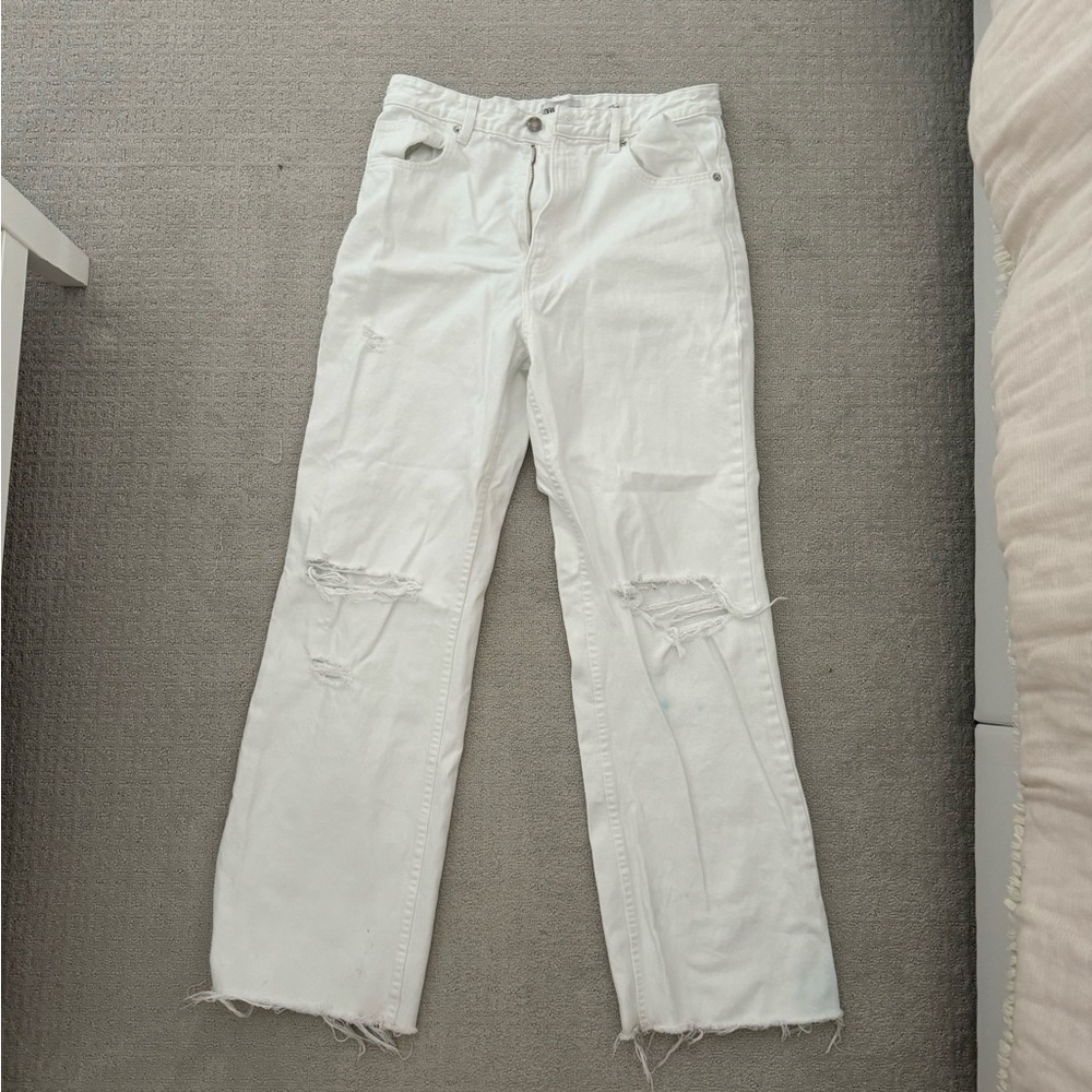White Zara jeans